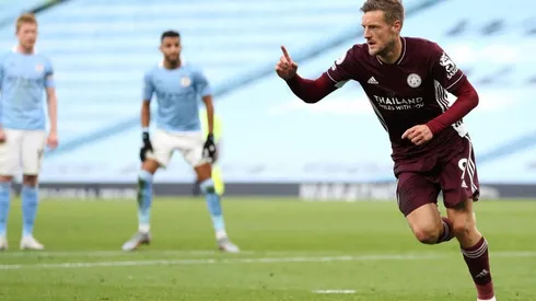 Jamie Vardy: triplete y goleada del Leicester contra Manchester City.