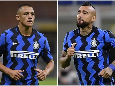 Vidal y Alexis reaccionan tras su primer partido juntos en Inter
