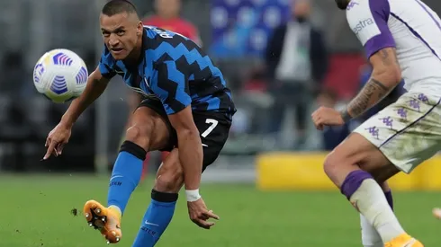 Alexis Sánchez fue destacado como el mejor jugador del partido que Inter le ganó a Fiorentina por Serie A