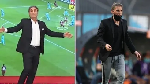 El Cabezón Ruggeri criticó la actitud y la vestimenta del DT de Racing.