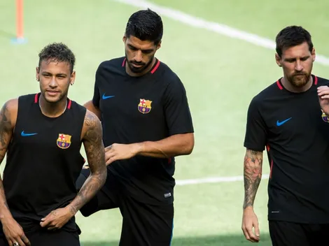 Neymar mete la cuchara por la salida de Luis Suárez del Barça