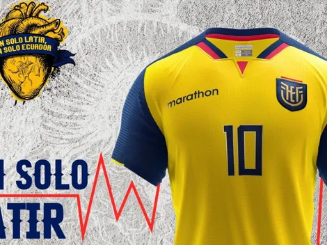 Ecuador presenta su nueva camiseta para las eliminatorias