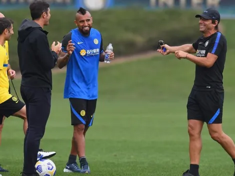 Arturo Vidal será considerado en Inter ante Fiorentina