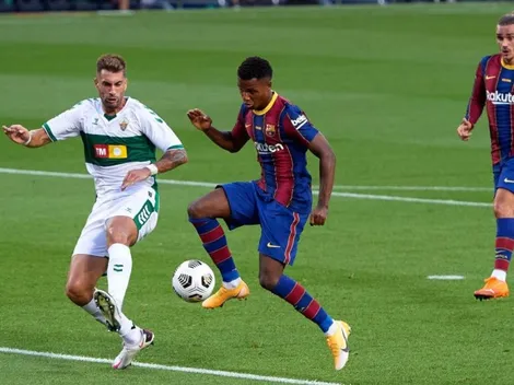Ansu Fati es el heredero de Arturo Vidal en Barcelona