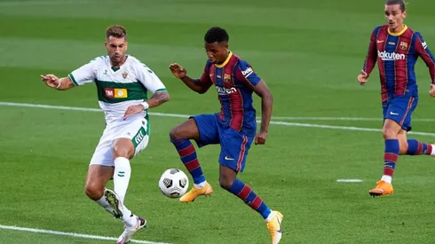 Ansu Fati cambia de dorsal en FC Barcelona