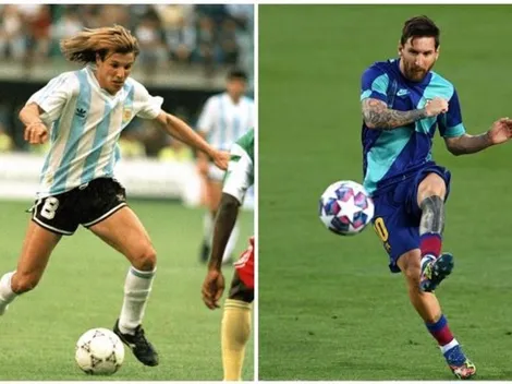 Messi es criticado por Caniggia por supuesta falta de liderazgo