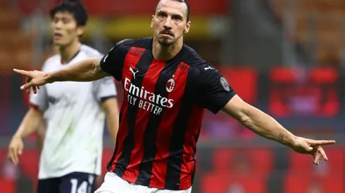 Zlatan hizo un doblete en la primera fecha del Calcio