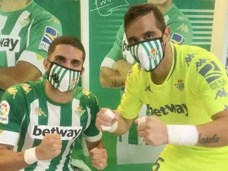 Claudio Bravo ya muestra su liderazgo en el camarín del Real Betis