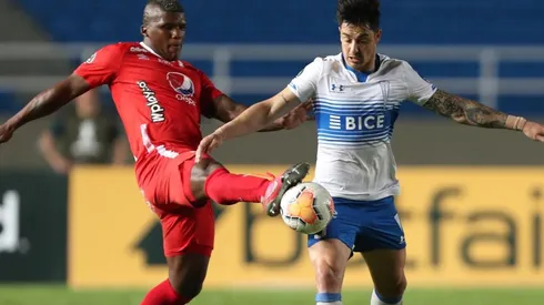 Fernando Zampedri marcó el único tanto de la UC ante América de Cali.