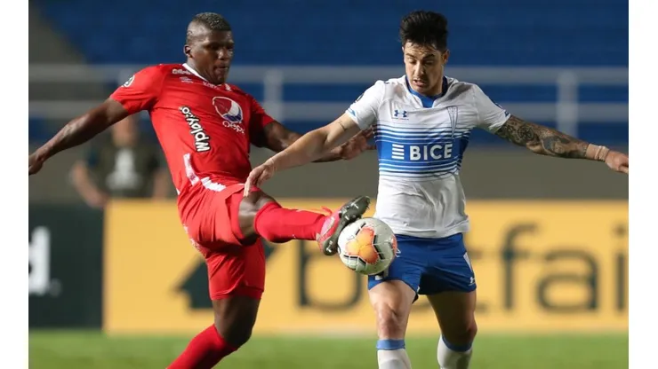 Fernando Zampedri marcó el único tanto de la UC ante América de Cali.