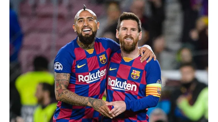 Arturo Vidal le devolvió la gentileza a su gran amigo, Lionel Messi, a través de las redes sociales.