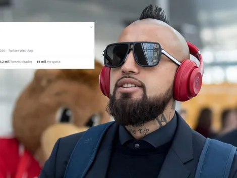 Inter avisa que es “cosa de tiempo” la llegada Vidal con tres emoji