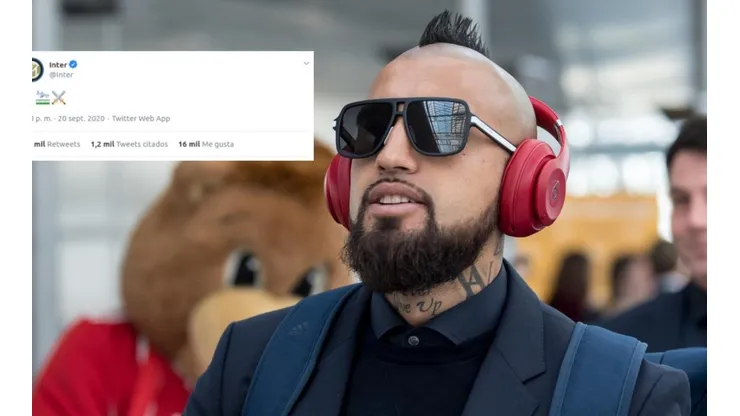 Inter ya anuncia la llegada de Arturo Vidal