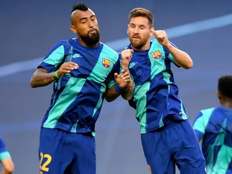 Leo Messi se emociona y le dedica hermoso mensaje a Arturo Vidal