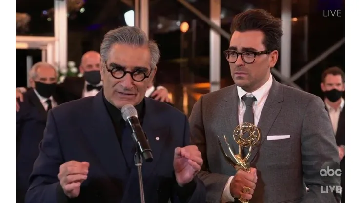 "Schitt's Creek" se llevó siete de los ochos premios a la que estaba nominada.