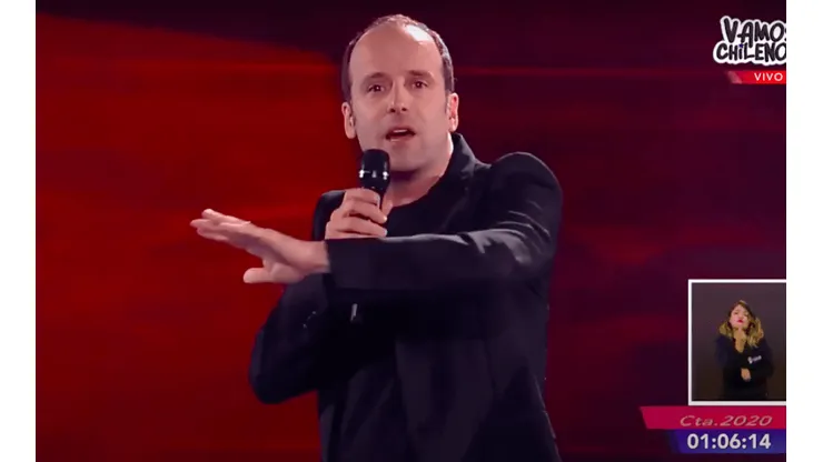 Stefan Kramer en el Teatro Teletón para Vamos Chilenos.