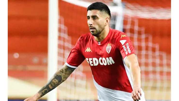 Guillermo Maripán jugó segundos en el Mónaco contra Rennes.