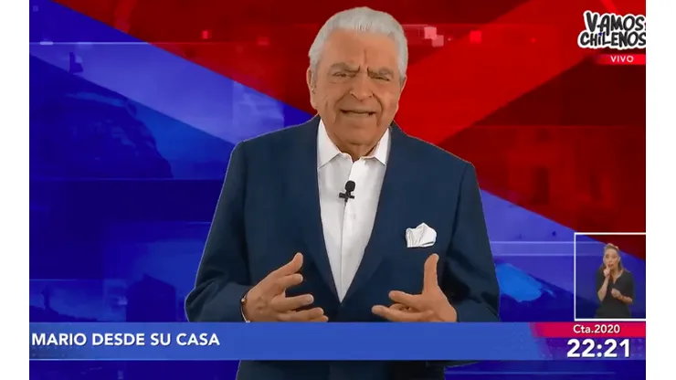 Don Francisco encabeza el evento Vamos Chilenos.