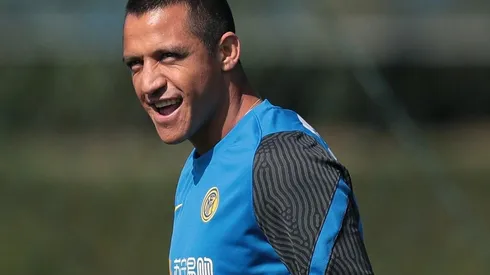 El delantero chileno está en plena pretemporada en Italia.