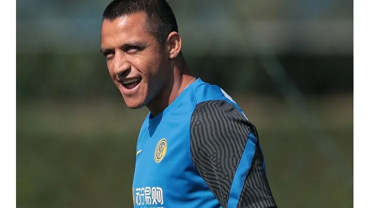 El delantero chileno está en plena pretemporada en Italia.