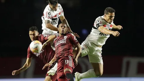 Paulo Díaz estuvo en el banco de suplentes en River Plate
