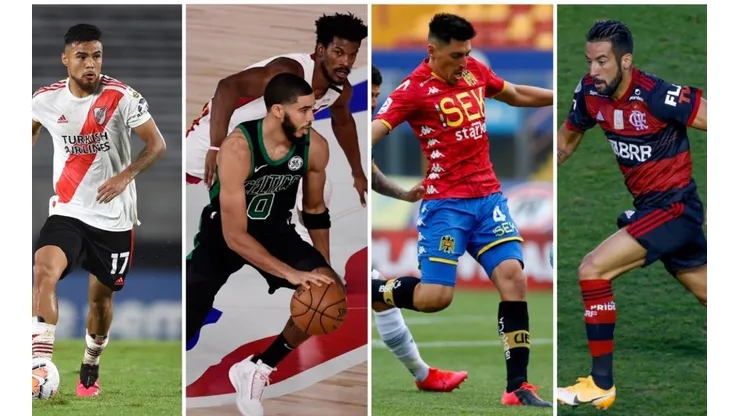 Los chilenos en Libertadores se toman la agenda.