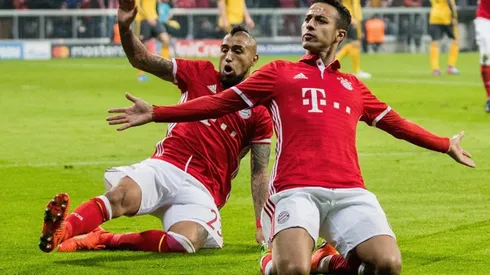 Thiago Alcántara fue compañero de Arturo Vidal durante tres temporadas en Bayern Múnich