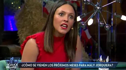 La panelista de "Sigamos de largo" quedó impactada con el análisis de Larraín.