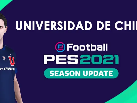 La U en eFootball PES 2021: caras, uniforme, medias y más