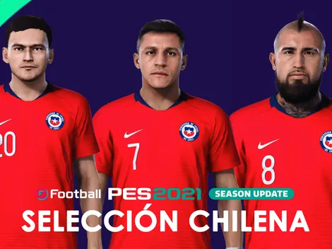 Selección chilena en eFootball PES 2021: así son Vidal, Aránguiz, Alexis y compañía