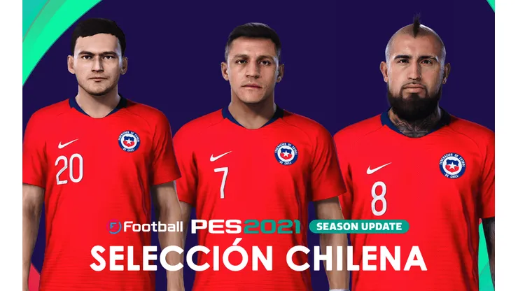 Selección chilena en eFootball PES 2021