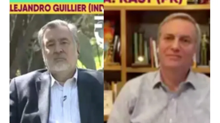 Guillier y Kast encendieron las redes sociales con comentarios respecto al debate en vivo.