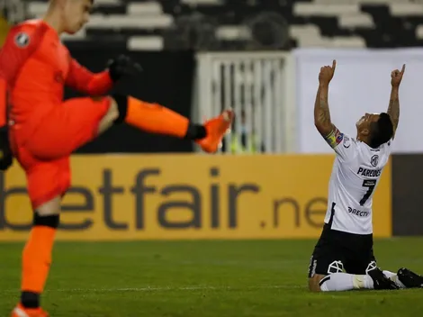 Gol del infaltable Paredes: Colo Colo lo da vuelta ante Peñarol