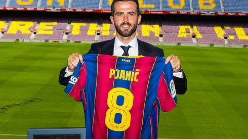 Miralem Pjanic es presentado como nuevo refuerzo del Barça
