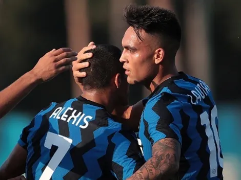 Alexis la quema con dos pases de maravilla para Lautaro