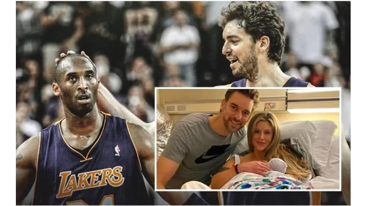 Gasol bautizó a su primogénita como Elisabet Gianna, en homenaje a la fallecida Gianna Bryant.