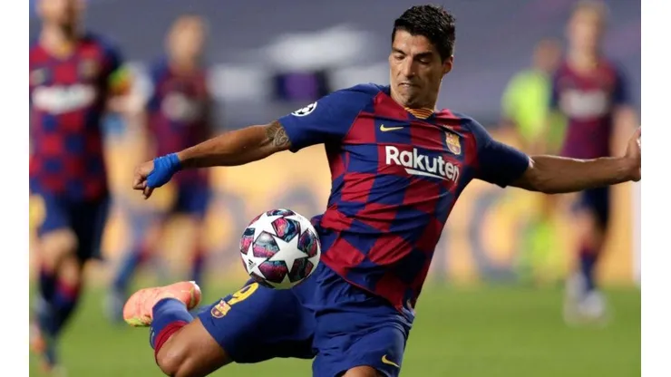 Suárez sigue entrenando a la espera de que se solucione su situación.