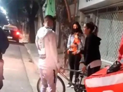 Le roban bicicleta a repartidor y le regalan una para seguir trabajando