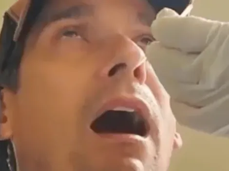 Araneda comparte hilarante reacción al examen PCR