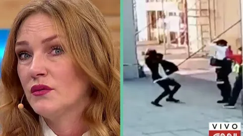 Catalina Pulido tuvo que ir a a buscar a su hijo hasta una comisaría en Las Condes.