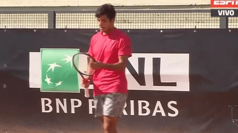 Cristian Garin se inclinó ante el croata Borna Coric