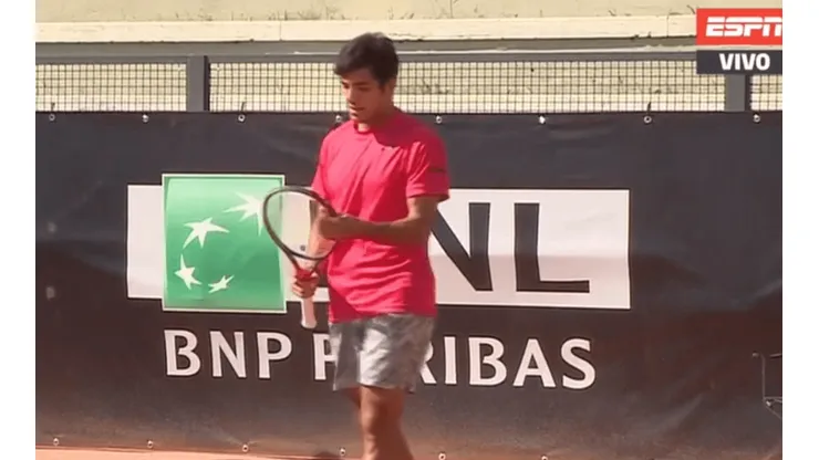 Cristian Garin se inclinó ante el croata Borna Coric