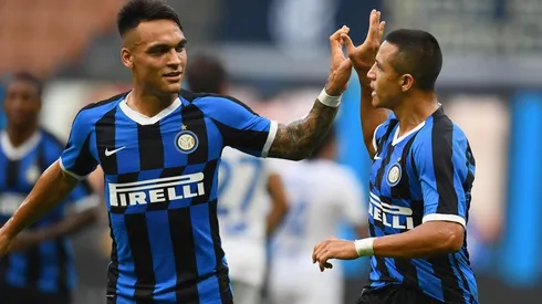 Lautaro Martínez ha sido protagonista permanente de la prensa especializada en mercado, pero no pasa naipe aún