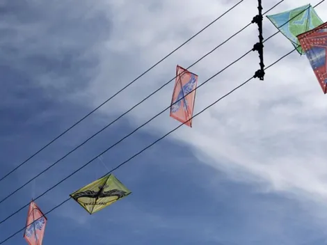 Los puntos de riesgo para elevar volantín en Santiago