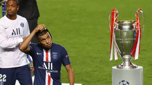 Kylian Mbappé no pudo ganar la Champions con PSG