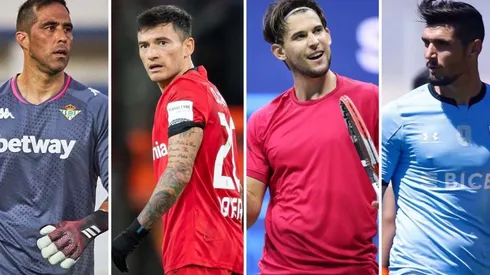 Mucha acción de chilenos este domingo.