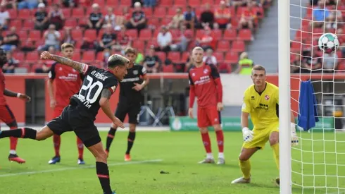 Aránguiz inscribe su nombre en el triunfo parcial del Leverkusen.