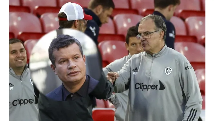 Bianchi se volvió loco junto a Bielsa en el Leeds-Liverpool.
