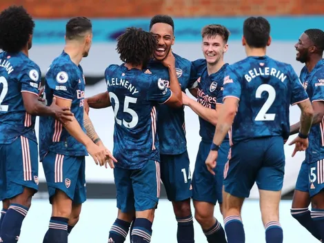 Arsenal golea al Fulham y parte con el pie derecho en la Premier