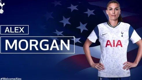 Alex Morgan es nuevo refuerzo del Tottenham femenino